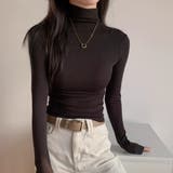 重ねても一枚でも万能タートルネックトップス 春服 タートルネック | maison de LATIR | 詳細画像5