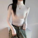 重ねても一枚でも万能タートルネックトップス 春服 タートルネック | maison de LATIR | 詳細画像1