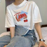 遊び心のあるトマトプリントで、コーデの主役に。プリントTシャツ グラフィックTシ… | maison de LATIR | 詳細画像8