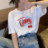 遊び心のあるトマトプリントで、コーデの主役に。プリントTシャツ グラフィックTシ… | maison de LATIR | 詳細画像10
