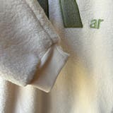 大人可愛い厚手で柔らかい立体的なウール素材のラウンドネックトレーナー トップス | maison de LATIR | 詳細画像10