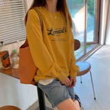 マスタード | 古着風スウェットシャツ スウェット トレーナー | maison de LATIR