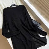 インナーとのレイヤードも楽しいシアートップス 長袖 エクストラロングスリーブ | maison de LATIR | 詳細画像4 