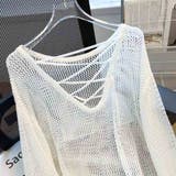 透け感レイヤードも楽しめる長袖シアートップス シアー シースルー | maison de LATIR | 詳細画像4 