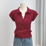 ナチュラルなきちんと感のリブニットトップス 上品 フェミニン | maison de LATIR | 詳細画像5 