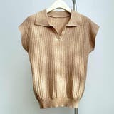 ナチュラルなきちんと感のリブニットトップス 上品 フェミニン | maison de LATIR | 詳細画像6 