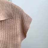 ナチュラルなきちんと感のリブニットトップス 上品 フェミニン | maison de LATIR | 詳細画像9 