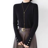 ニット リブ タートル | maison de LATIR | 詳細画像10 