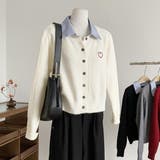 大人かわいい着映えニットカーディガン トップス 羽織 | maison de LATIR | 詳細画像2 