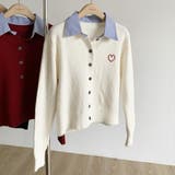 大人かわいい着映えニットカーディガン トップス 羽織 | maison de LATIR | 詳細画像3 