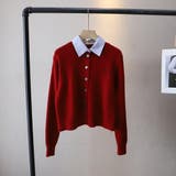 大人かわいい着映えニットカーディガン トップス 羽織 | maison de LATIR | 詳細画像7 