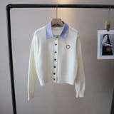 大人かわいい着映えニットカーディガン トップス 羽織 | maison de LATIR | 詳細画像8 