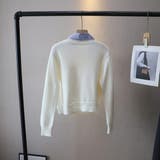 大人かわいい着映えニットカーディガン トップス 羽織 | maison de LATIR | 詳細画像9 