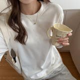 大人可愛い裾レース付き起毛カットソー カットソー 裾レース | maison de LATIR | 詳細画像5 