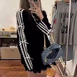 甘さと抜け感をほどよく楽しむ、レースリボンライントップス 大人カジュアルトップス… | maison de LATIR | 詳細画像14 