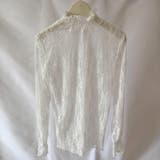 大人の透け感。シアードットメロウインナー レース長袖カットソー 夏服 | maison de LATIR | 詳細画像11 
