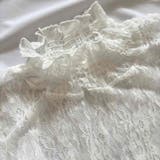 大人の透け感。シアードットメロウインナー レース長袖カットソー 夏服 | maison de LATIR | 詳細画像12 
