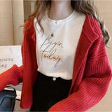 半袖ロゴTシャツ Tシャツ ロゴT | maison de LATIR | 詳細画像5