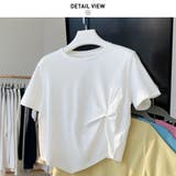 アシンメトリ半袖Tシャツ 半袖 Tシャツ | maison de LATIR | 詳細画像7 