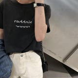 大人カジュアルにぴったりなワンポイントデザイン刺繍ハーフスリーブTシャツ | maison de LATIR | 詳細画像3 