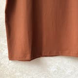 大人カジュアルにぴったりなワンポイントデザイン刺繍ハーフスリーブTシャツ | maison de LATIR | 詳細画像11 