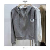 サーマル生地で着心地抜群!ZIPパーカー ジップパーカー カジュアル | maison de LATIR | 詳細画像22