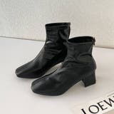 歩きやすくさりげなくスタイルアップできるバックジップブーツ 靴 シューズ | maison de LATIR | 詳細画像16