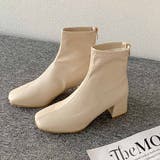 歩きやすくさりげなくスタイルアップできるバックジップブーツ 靴 シューズ | maison de LATIR | 詳細画像23