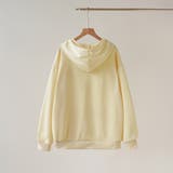 春に軽やかに羽織れる薄手素材 オーバーサイズジップアップパーカー 女の子っぽく可… | maison de LATIR | 詳細画像28 