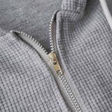 サーマル生地で着心地抜群!ZIPパーカー ジップパーカー カジュアル | maison de LATIR | 詳細画像16
