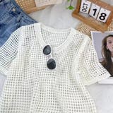 編み素材でカジュアル可愛くなれるトップス 編み ニット | maison de LATIR | 詳細画像22 