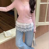 重ね着が楽しい。着回し上手なレイヤード夏を纏うレース巻きスカート | maison de LATIR | 詳細画像8 