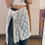 今注目のレイヤード巻きスカートが夏トレンド。コーデにプラスワン!さっと巻くだけレ… | maison de LATIR | 詳細画像5