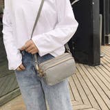 グレー | ショルダーバッグ ミニバッグ 大人カジュアル | maison de LATIR