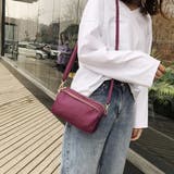 パープル | ショルダーバッグ ミニバッグ 大人カジュアル | maison de LATIR