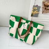 コーデのアクセントにぴったりな全面プリントデザインキャンバストートバッグ 大容量 | maison de LATIR | 詳細画像30