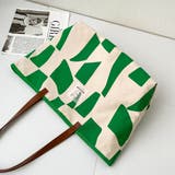 コーデのアクセントにぴったりな全面プリントデザインキャンバストートバッグ 大容量 | maison de LATIR | 詳細画像33