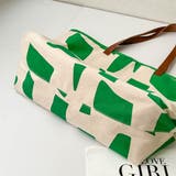 コーデのアクセントにぴったりな全面プリントデザインキャンバストートバッグ 大容量 | maison de LATIR | 詳細画像43