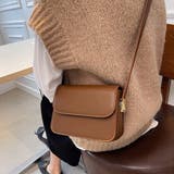 ベーシックなデザインが重宝するショルダーバッグ ストラップ調整可 肩掛け | maison de LATIR | 詳細画像1 