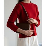 ベーシックなデザインが重宝するショルダーバッグ ストラップ調整可 肩掛け | maison de LATIR | 詳細画像10 