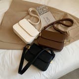 ベーシックなデザインが重宝するショルダーバッグ ストラップ調整可 肩掛け | maison de LATIR | 詳細画像17 