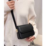 ベーシックなデザインが重宝するショルダーバッグ ストラップ調整可 肩掛け | maison de LATIR | 詳細画像4 