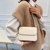 ベーシックなデザインが重宝するショルダーバッグ ストラップ調整可 肩掛け | maison de LATIR | 詳細画像7 