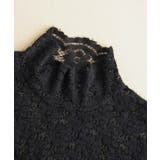 総レース花柄が顔色をふわっと明るくしてくれる。春のハイネックシアー素材ブラウス | maison de LATIR | 詳細画像19 