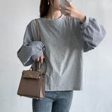 ぽわん袖ボリュームスリーブトップス 七分袖 レディース | maison de LATIR | 詳細画像52