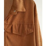 シーズンムードを高めるコーデュロイ襟付きシャツ 長袖シャツ ワークシャツ | maison de LATIR | 詳細画像6 