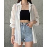 ボリューム袖が華やぐ透け感シアーシャツ レイヤードも楽しめる夏服イージーケア軽や… | maison de LATIR | 詳細画像6 