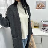 ロング丈の綺麗めカーディガン 女性らしい 冬物 | maison de LATIR | 詳細画像22 