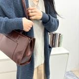 ロング丈の綺麗めカーディガン 女性らしい 冬物 | maison de LATIR | 詳細画像37 