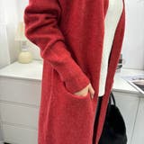 ロング丈の綺麗めカーディガン 女性らしい 冬物 | maison de LATIR | 詳細画像43 